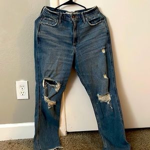 Cute holster ripped mom Jean